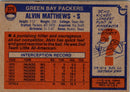 1976 Topps Al Matthews