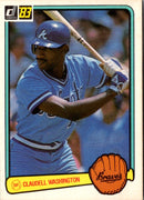 1983 Donruss Claudell Washington