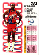 1993 Fleer Moses Malone