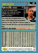 2001 Topps Sean Elliott