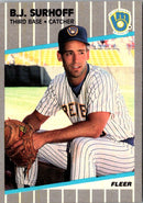 1989 Fleer B.J. Surhoff