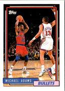 1992 Topps Gold Michael Adams