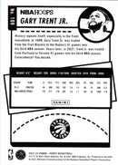 2021 Hoops Red Backs Gary Trent Jr.