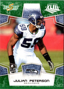 2008 Score Super Bowl XLIII Julian Peterson