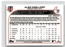 2022 Topps Chrome Alex Kirilloff #
