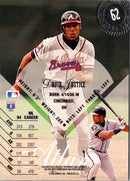1995 Leaf David Justice