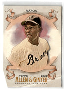 2021 Topps Allen & Ginter Hank Aaron