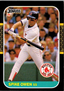 1987 Donruss Spike Owen