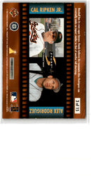 1996 Pinnacle Aficionado Rivals Cal Ripken Jr./Mo Vaughn