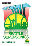 1991 SkyBox Seattle Supersonics Logo
