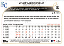 2022 Topps Chrome Whit Merrifield