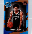 2017 Donruss Optic Blue Velocity Jarrett Allen
