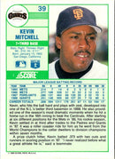 1989 Score Kevin Mitchell