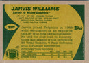 1989 Topps Jarvis Williams