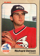 1983 Fleer Richard Dotson