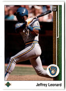 1989 Upper Deck Jeffrey Leonard