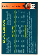 1992 Front Row Draft Picks Damon Patterson