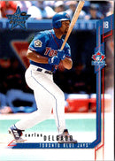 2001 Leaf Rookies & Stars Carlos Delgado