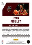 2021 Panini Chronicles Evan Mobley