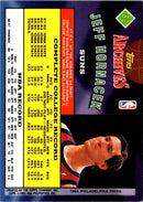 1993 Topps Jeff Hornacek