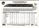 2022 Topps Chrome Update Purple Refractor Mike Brosseau