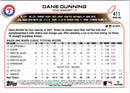 2022 Topps Dane Dunning