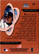 1998 Donruss Preferred Seating Larry Walker