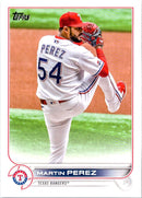 2022 Topps Orange Star Martin Perez