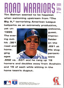 1996 Fleer Road Warriors Tim Salmon