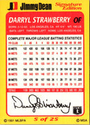 1991 The Colla Collection Limited Edition Darryl Strawberry Darryl Strawberry