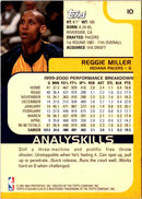 2001 Topps Reggie Miller