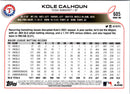 2022 Topps Kole Calhoun