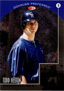 1998 Donruss Preferred Todd Helton
