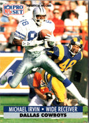1991 Pro Set FACT Mobil Michael Irvin
