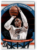 2017 Donruss Swishful Thinking Russell Westbrook