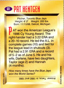 1997 Pinnacle Cardfrontations Albert Belle/Pat Hentgen