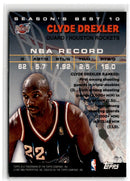 1996 Fleer Decade of Excellence Clyde Drexler
