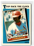 1989 Topps Tiffany Lou Brock