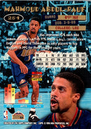 1996 Topps Mahmoud Abdul-Rauf