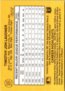 1987 Donruss Tim Laudner