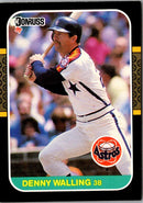 1987 Donruss Denny Walling