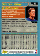 2001 Topps Christian Laettner