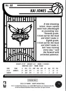 2022 Hoops Blue Kai Jones