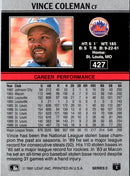 1991 Star Silver Vince Coleman