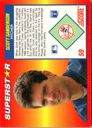 1992 Score 100 Superstars Scott Sanderson