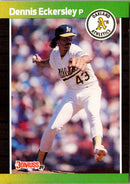 1989 Donruss Dennis Eckersley