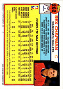 1992 Topps Gold Rex Chapman