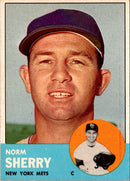 1963 Topps Norm Sherry