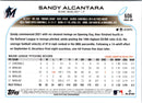 2022 Topps Sandy Alcantara