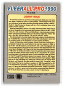 1990 Fleer All-Pro Jerry Rice